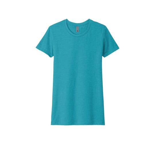 Next Level Colors Crew Neck Women's CVC T-Shirt in Bondi Blue | Small | Michaels®